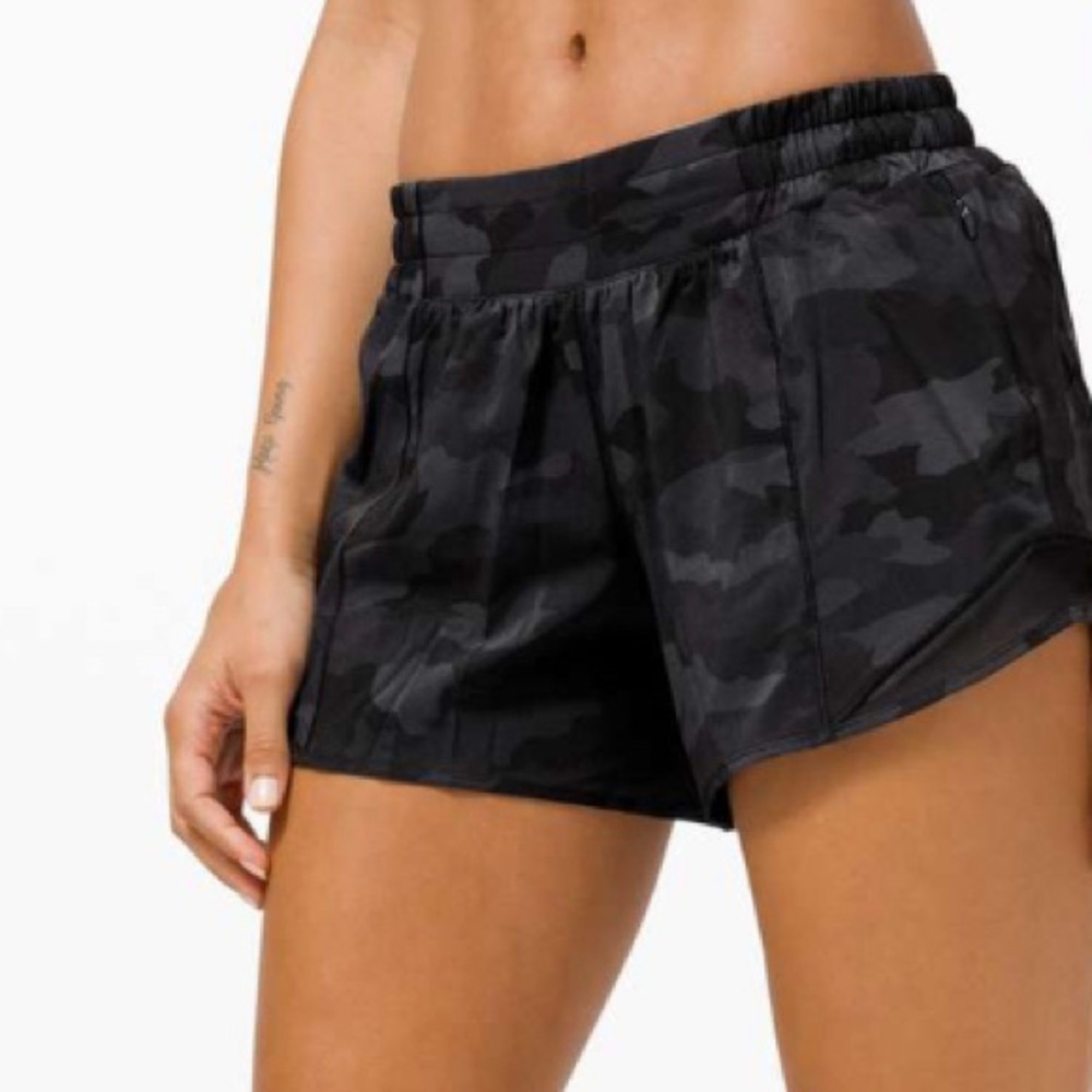 lululemon athletica Dark Camo Athletic Shorts